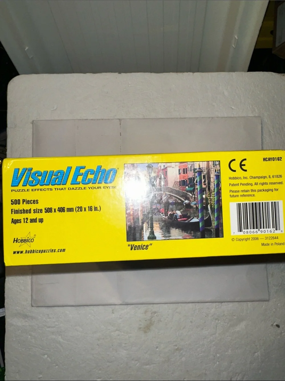 Visual Echo 500-piece 3-D puzzle of Venice (new)